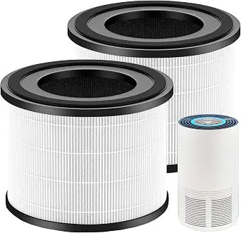 2 Pack MAF-02 Replacement Filter for Miko IBUKI M Air Purifier MA-02CW, 3 IN 1, H13 True HEPA with Activated Carbon and Pre-Filter