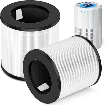 2 Packs D09 Replacement Filter Compatible with Tailulu D09 Air Cleaner Purifier for Home Large Room Up to 1345 Sq Ft, CADR 180m/h+