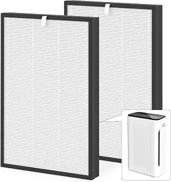 2 Pack APH260 APH320 True HEPA Filter Replacement Compatible with Pure Morning APH260 Air Purifier and APH320 WiFi Air Purifier