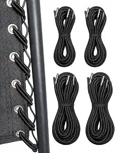 ZUSHALLMY 4 Pack Zero Gravity Chair Replacement Cord, Universal Elastic Cords for Reclining Lounge, Patio, Lawn, Beach and Chairs, Repair Loose or Sagging Seats