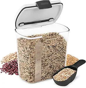 ProKeeper Grain Storage Container, 2.5-Quart, Airtight Lid