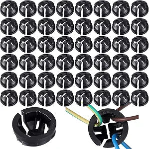 100 Pcs 3/8" Button Connector