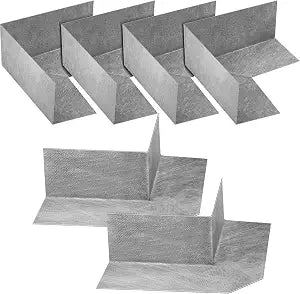 Tigeen 6 Pcs Waterproofing Shower Corners Kit, 4 Inside 2 Outside Membrane