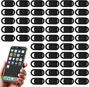 50 Pcs Webcam Cover Slide, Ultra-Thin Cell Phone Camera Cover