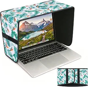 SATINIOR Laptop Shade 15-16 Inch Monstera Leaf