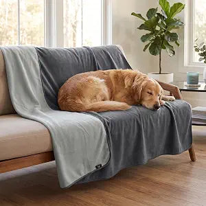 Catalonia Waterproof Bed Blanket, Washable Reversible Furniture Protector