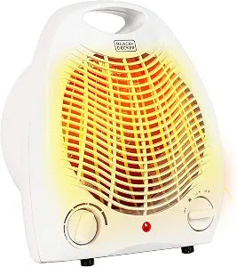 BLACK+DECKER Personal Desktop Heater, 1500 Watts, BHD101W, White