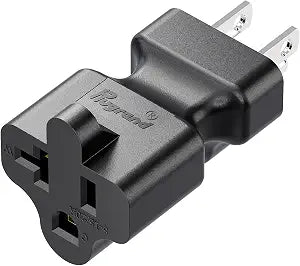 15 Amp Household AC Plug to 20 Amp T Blade Power Adapter