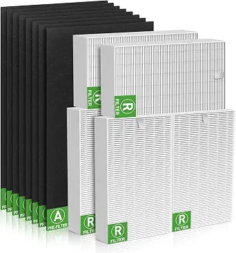 6 Pack HPA300 HEPA Filter Replacement for Honeywell HPA300 Air Purifiers