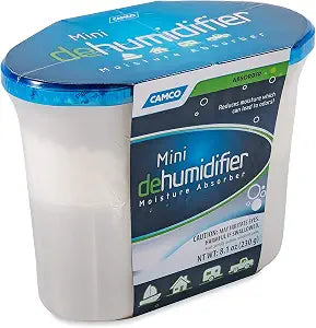 Camco Camper/RV Mini Dehumidifier - Moisture Absorber for Small Spaces - Fragrance Free (44195)