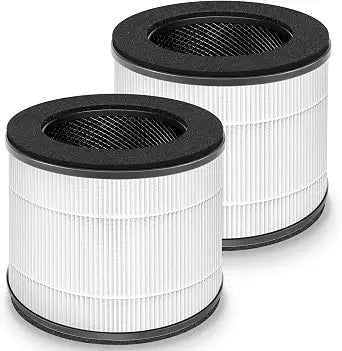 AP-T10FL AP-T10 Air Purifier Filter Replacement for Homedics Air Purifier by Blutoget - Fit for Homedics Total Clean Air Purifier AP-T10-BK AP-T10-WT-360 Degree H13 with Activat Carbn 2Pack