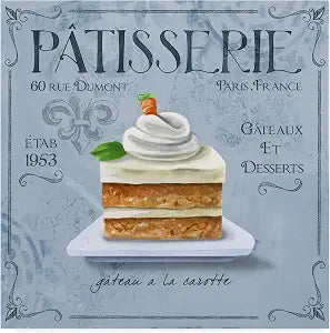 Fiona Stokes-Gilbert 'Carrot Cake' Canvas Art