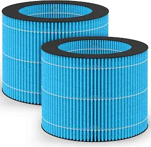 2 Pack MistAire Eva Replacement Filter Compatible with Pure Enrichment MistAire Eva - Mist-Free Evaporative Humidifier (2.8L) (Model: PEHUMEVA)