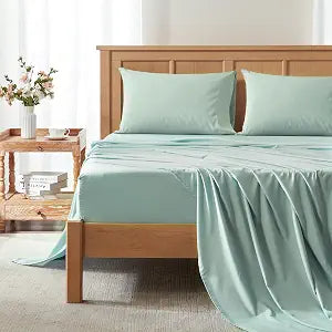 Comfort Spaces Coolmax Moisture Wicking Cooling Sheet Set, King 4 Piece