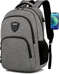 TANTOMI Travel Laptop Backpack for Men & Women, Business Anti-Theft Laptop Bag, 15.8 Inch Water Resistant Personal Item Bag