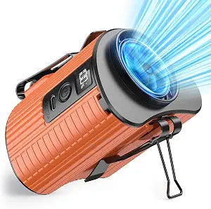 AMACOOL Portable Waist Fan, 21Hrs Cooling, Personal Belt Clip Fan