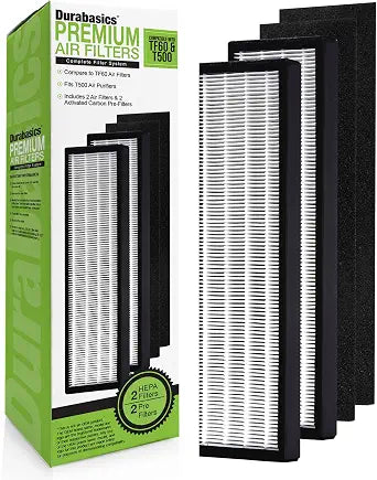 Durabasics Replacement Filters Compatible with Alen T500-2 Pack Replacement Filter