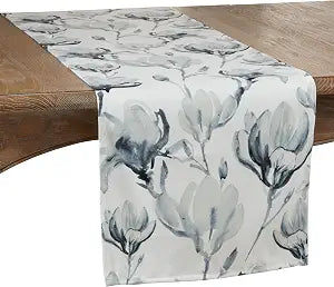 Watercolor Floral Table Runner