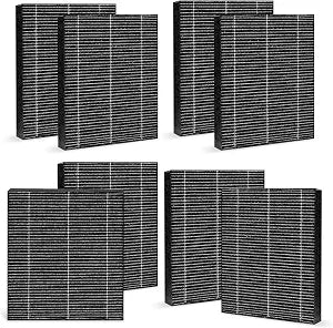 8-Pack 6000S Replacement Filter, Compatible with LEVOIT Superior 6000S Smart Evaporative Humidifier, Part No.LRW-S602S-AUS, Gray