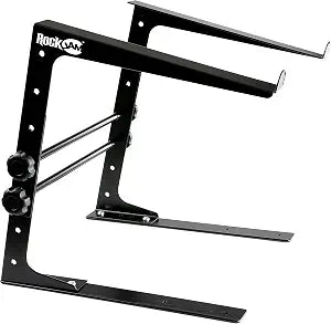 RockJam RJLP1 Adjustable DJ Laptop Stand, Anti Slip Desktop Riser