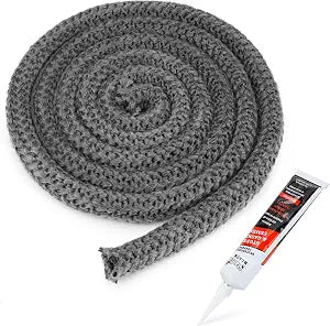 Stanbroil 3/4" x 84" Wood Stove Gasket Kit with High Temperature Cement