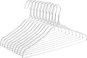 Mr. Pen- Metal Wire Hangers, 10 Pack, Silver