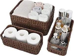 GRANNY SAYS Storage Baskets for Shelves, Waterproof Basket for Organizing