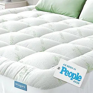Niagara Sleep Solution Queen Ultra Soft Mattress Topper Back Pain Relief