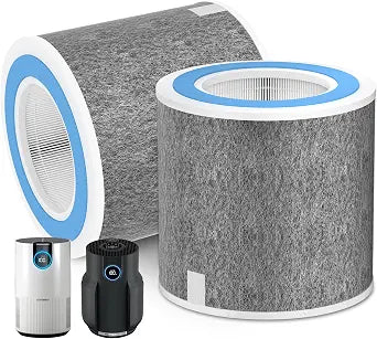 2 Pack HP102 Replacement Filter Compatible with Shark HP102 Air Purifier
