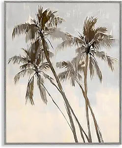 Palm Tree Tango Coastal Serenity, 16 x 20 Inch Framed Gicle Print