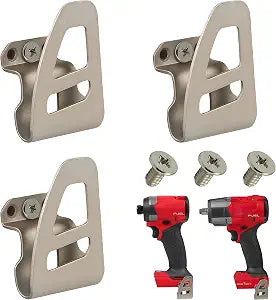 42-70-2653 Belt Clip/Hook Compatible with Fuel Tools 2604-20, 2604-22, 2604-22CT, 2797-22,2804-20,2904-20, Impact Driver Hammer Drill Belt Clip with Free Screw(3+3 pcs)