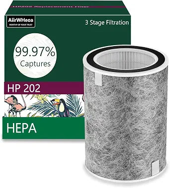HP202 HP201 HP200 True HEPA Replacement Filter for Shark Air Purifier Max