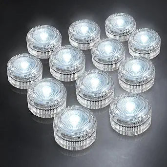 HL Submersible LED Light,White Small LED Light,150 Hours Runtime