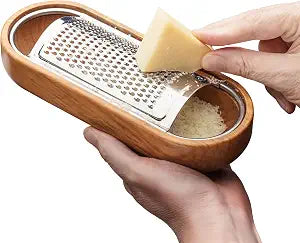 Kings County Tools Cheese Grater with Container, Italian Kitchen Gadgets