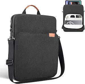 13-14 inch Laptop Carrying Case Bag for 2026 MacBook Pro 14 inch M5 M4 M3 A3427 A3426 A3434 A3112 A3401, 2026 MacBook Neo A18 Pro A3404, Water-Resitant Sleeve with Accessory Pocket, Space Grey
