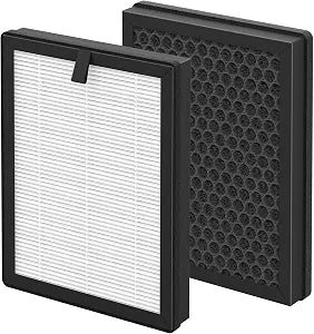 ClearAir-A5 Replacement Filter Compatible with VEWIOR ClearAir-A5 Air Purifier, 3-in-1 H13 True HEPA Filter, 2 Pack