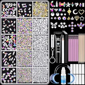 DAZZLEBRITE Tooth Gem Kit, Bedazzling Crystals Tooth Gems Kits for Teeth