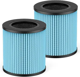 MOOKA B-D02L Official Certified Replacement HEPA Smoke Filter, 2PACK