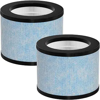 TZ-K1 DH-JH01 HEPA Replacement Filter Compatible with AROEVE MK01 MK06 MG01JH, ToLife TZ-K1, FreAire KN6391 and Kloudi DH-JH01 Air Cleaner Purifier, Pack of 2