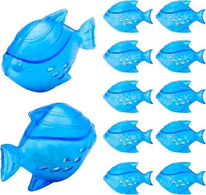 Humidifier Cleaning Fish, Tank Cleaner for Most Humidifiers, 12 Pack, Blue