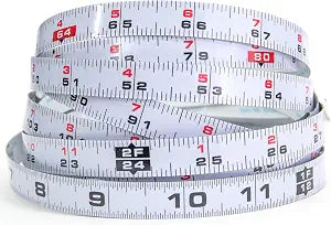Kreg 12-Foot Self-Adhesive Measuring Tape, Workshop Measuring Tape, KMS7724
