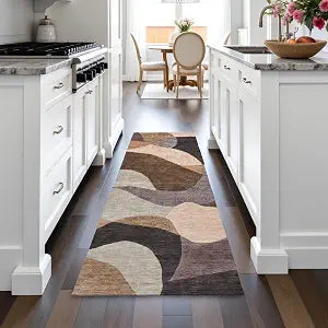 Addison Rugs Chantille ACN2141 Chocolate 2'3" x 7'6" Indoor/Outdoor, Machine Washable, Easy Clean, Non Shedding, Bedroom, Living Room, Dining Room, Kitchen, Patio Runner Rug