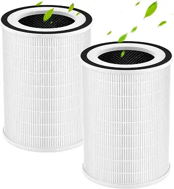 KILO Replacement Filter for Afloia KILO Air Purifier, White, 2 Pack