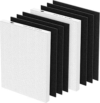 AeraMax 300 Hepa Filter Set for Fellowes AeraMax 290/300/DX95 Air Purifiers