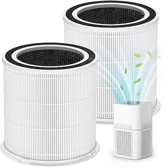 2 Pack AP301 Replacement Filter for Dayette AP301 AP302 Air Purifier