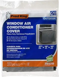 THERMWELL AC2H Air Conditioner Cover, 18 by 27 by 16-Inch, Silver