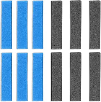 12 PCS Replacement Mini Split Air Filter Compatible with Mitsubishi Electric MAC-2300FT-E MAC-3000FT-E, 8.3 Inch, without Frames