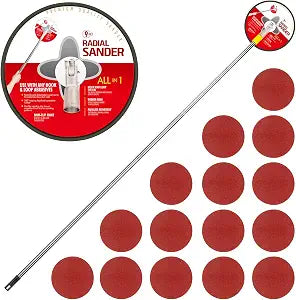 Pole Sander for Drywall, 9 Inch Sanding Head, 360 Rotation