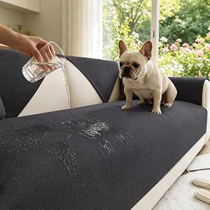 100% Waterproof Couch Cover for Dogs, Non-Slip Sectional Sofa Cover