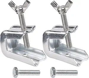 Fireplace Damper Clamp Flue StopStainless Steel2 Pack